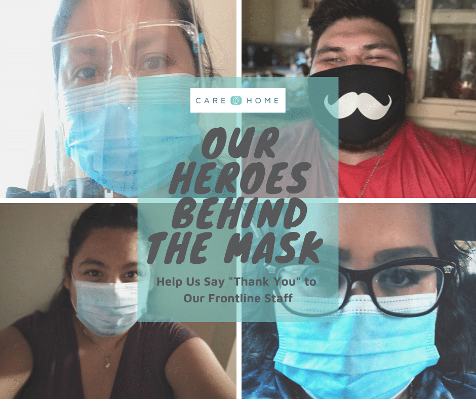our heroes behind the mask